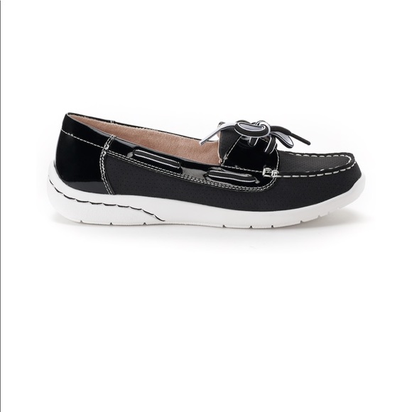 Croft & Barrow Ortholite Boat Shoes Gold New - Picture 3 of 6